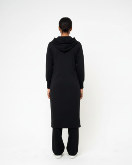 Black Hooded Abaya